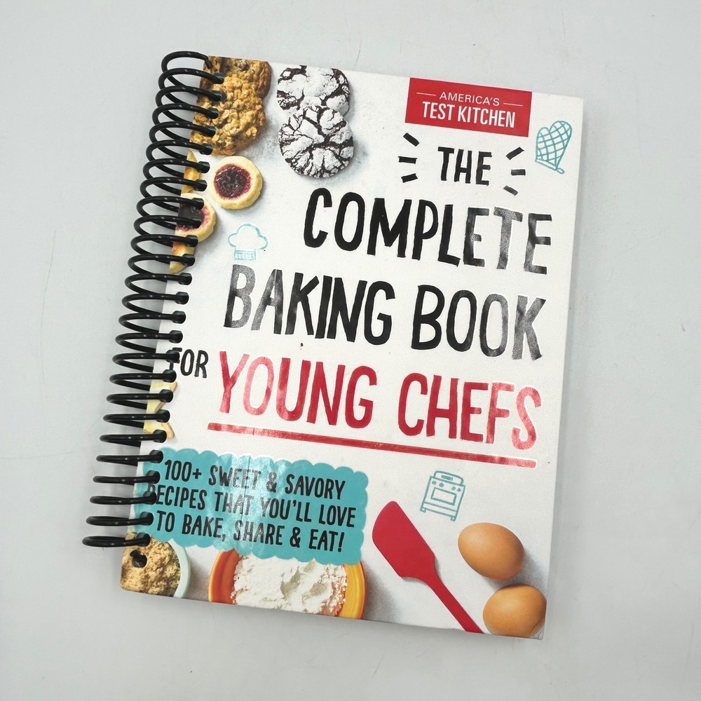 America's Test Kitchen Baking Book Spiral Bound EUC